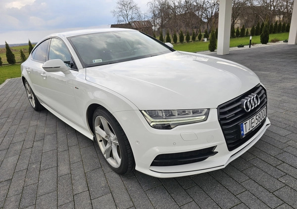 Audi A7 cena 114900 przebieg: 171000, rok produkcji 2015 z Małogoszcz małe 106